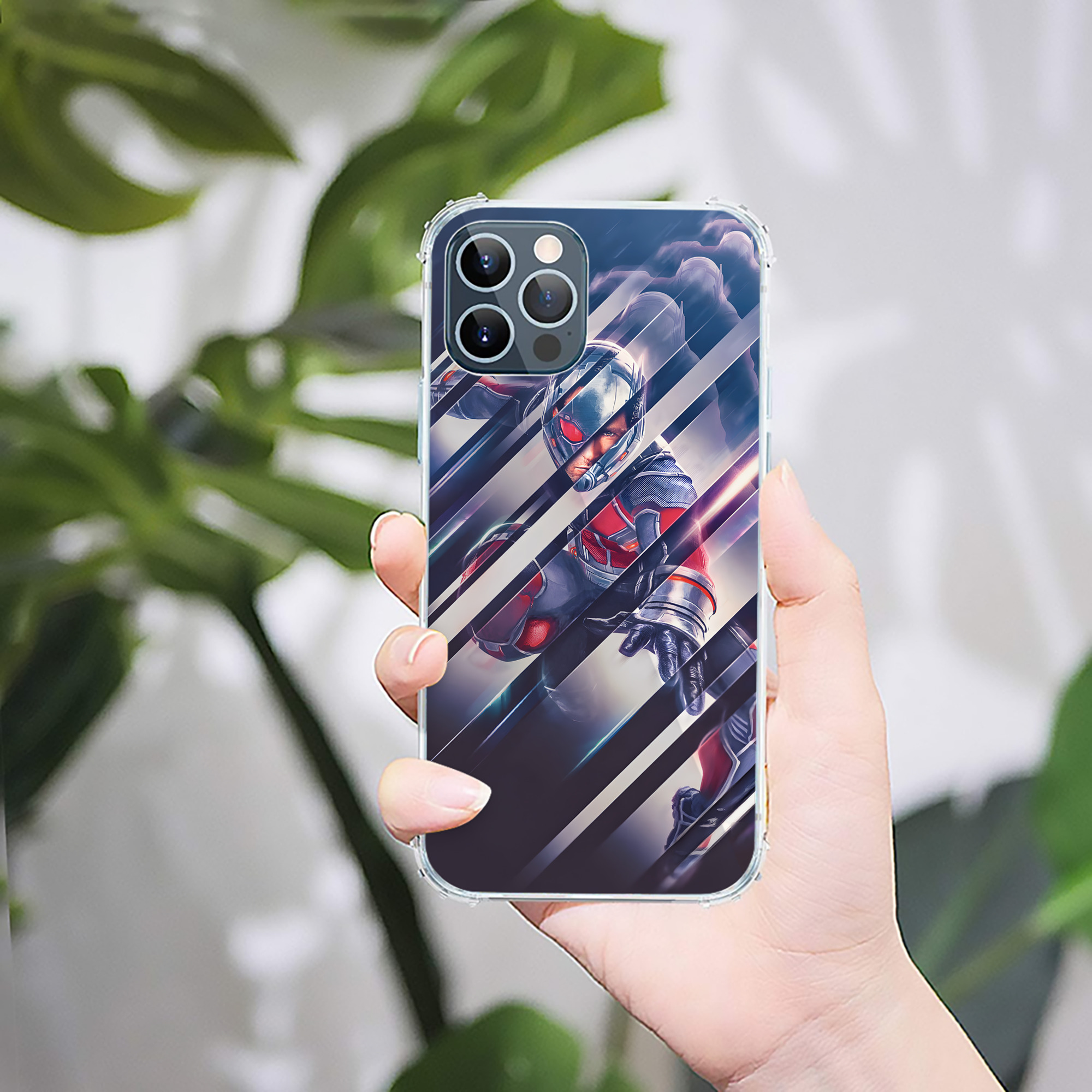 （画像用） アベンジャーズ The Avengers 【iPhone 12シリーズ対応】透明スマホケース（クリアソフトケース）